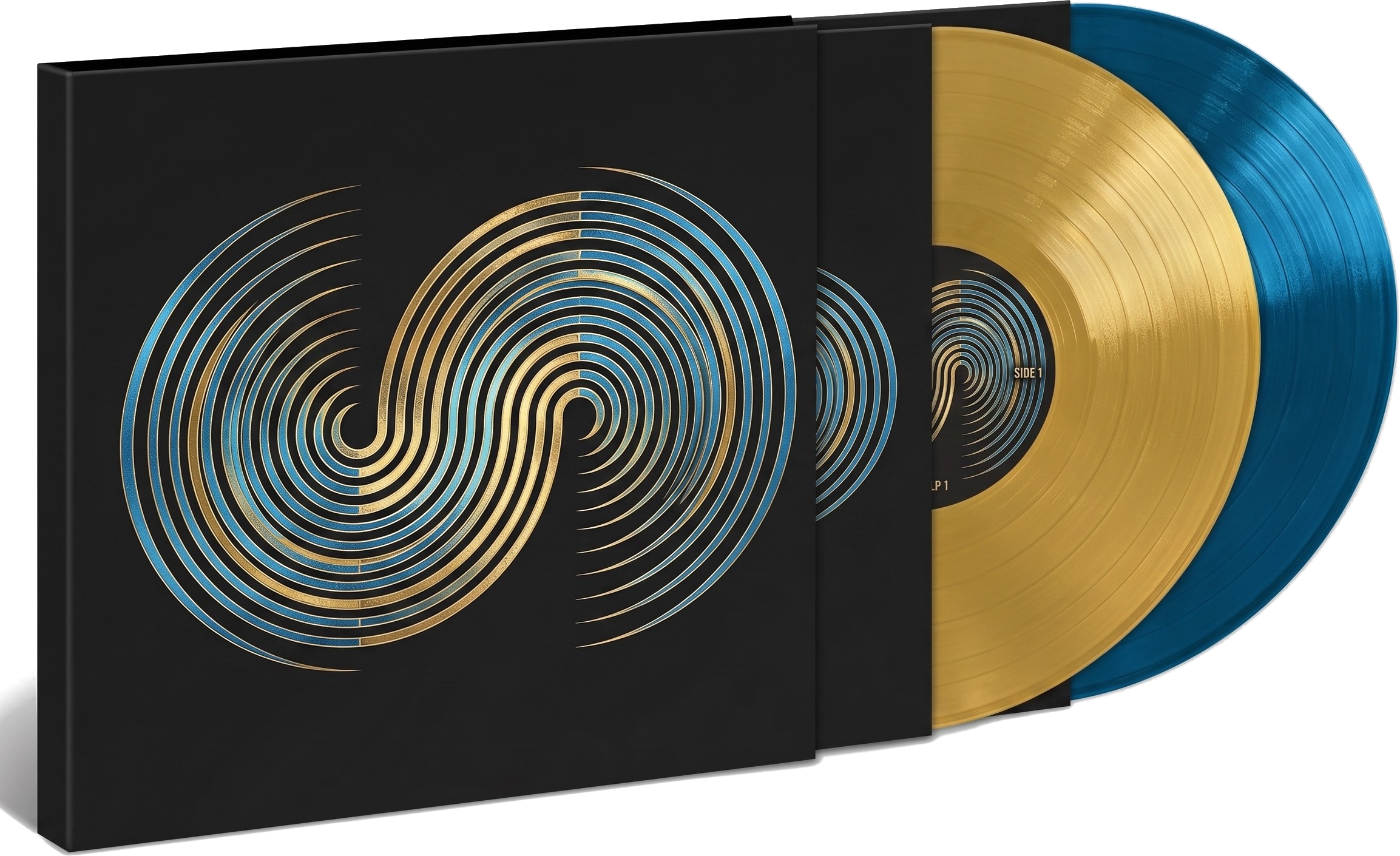 WADA, We Are Dark Angels limited edition double vinyl in gold and blue with gatefold sleeve